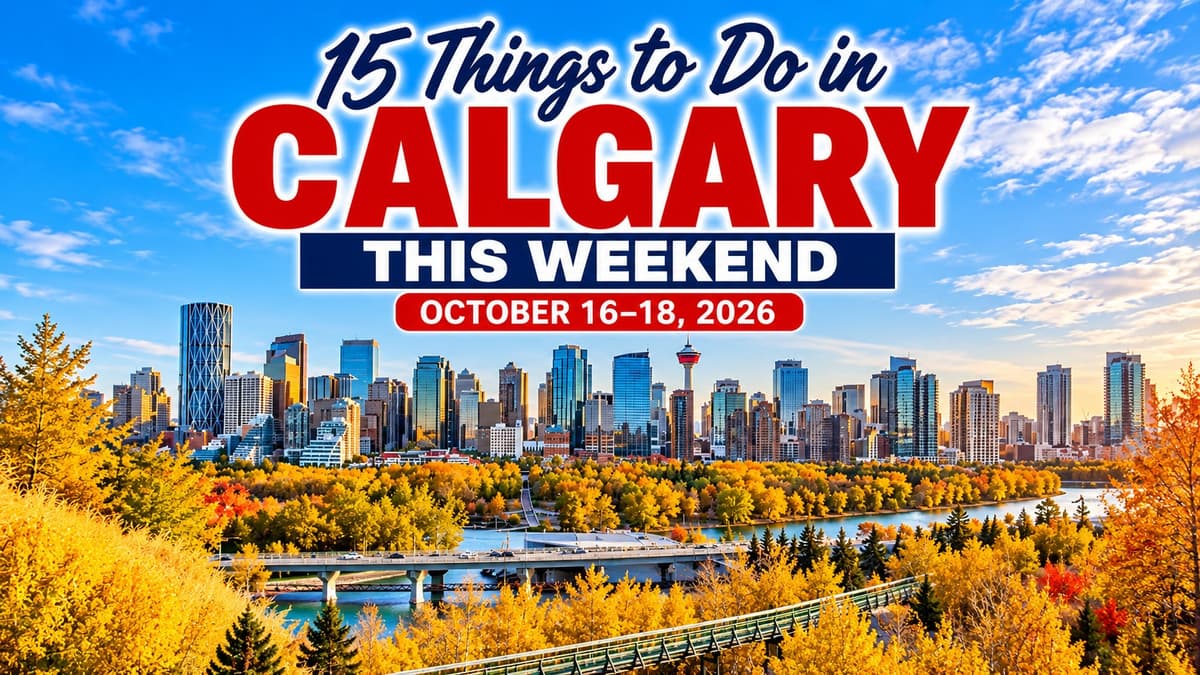 15 Things to Do in Calgary This Weekend: October 16–18, 2026 (Stampeders Pink Game, Brick Roundup & More)